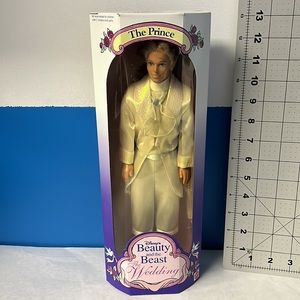 Disney’s Beauty and the Beast The Wedding Prince Doll 1993